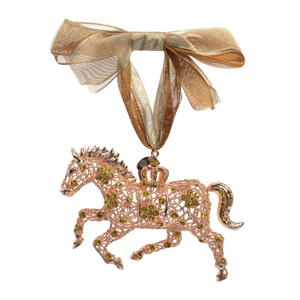 TsarЕлочная игрушка на ленте Horse