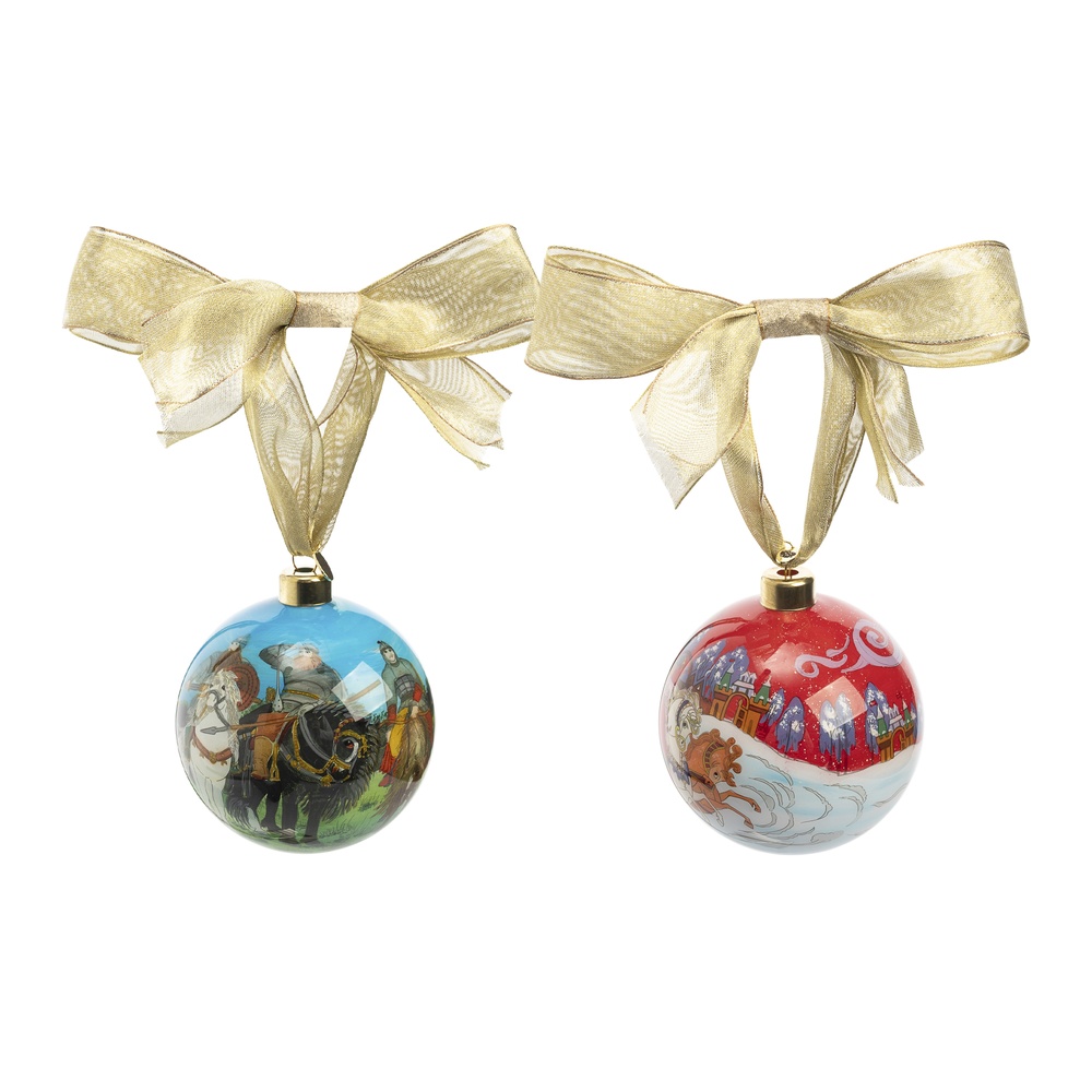 TsarНабор елочных игрушек, 2 шт