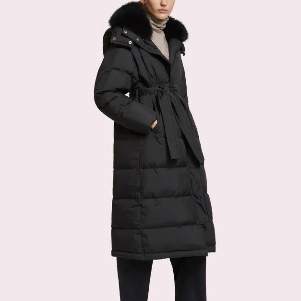 пальто пуховое Yves Salomon — фото и цены