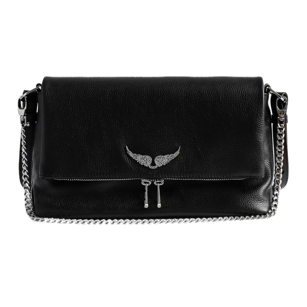 Zadig&Voltaireсумка кожаная Rocky