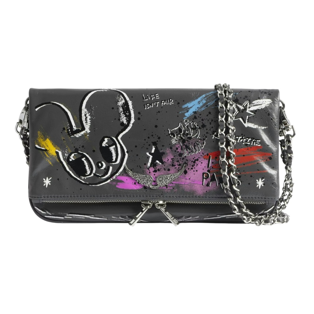 Zadig&Voltaireсумка кожаная Rock Humberto