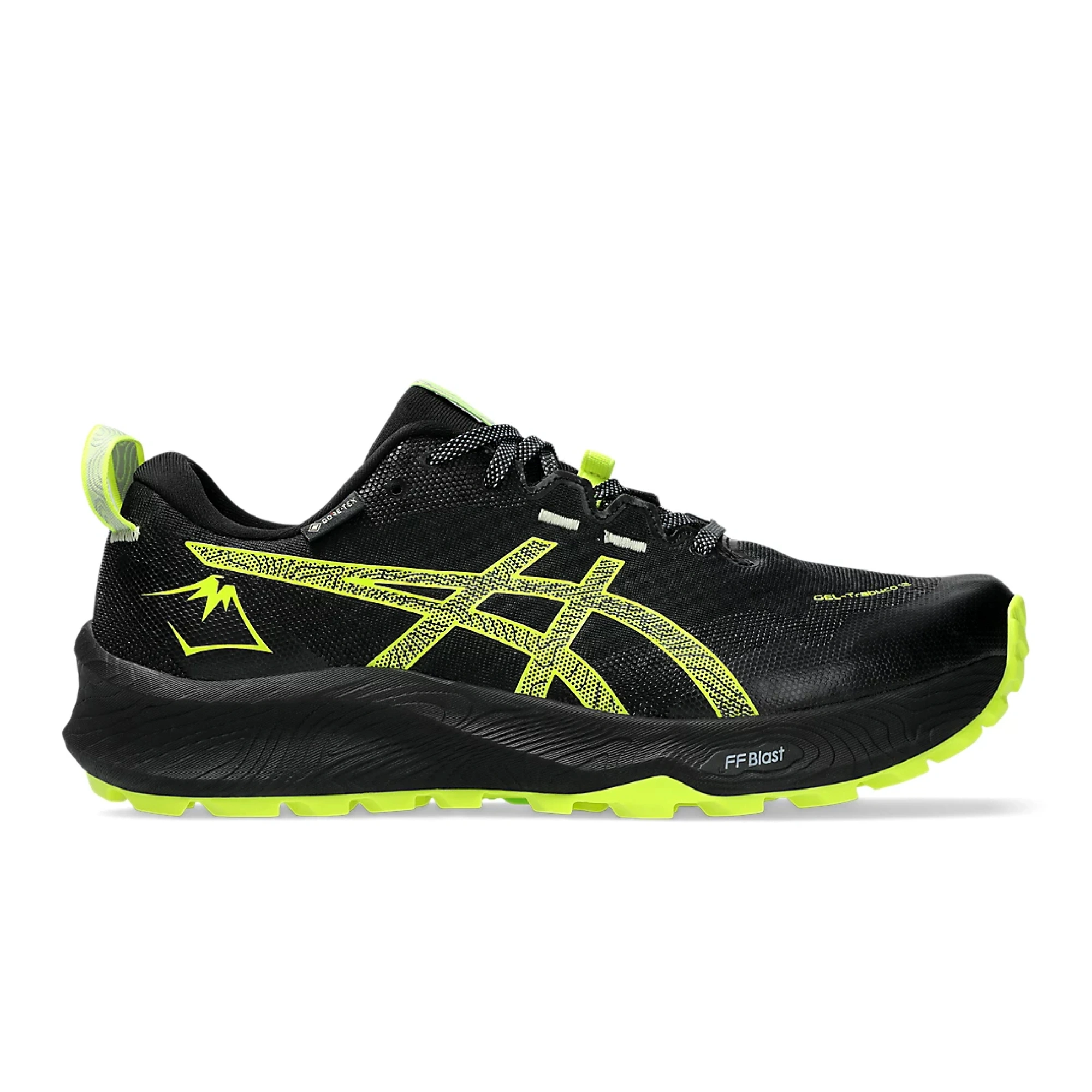 Кроссовки GEL-TRABUCO 12 GTX Asics, цвет: черный зеленый – купить