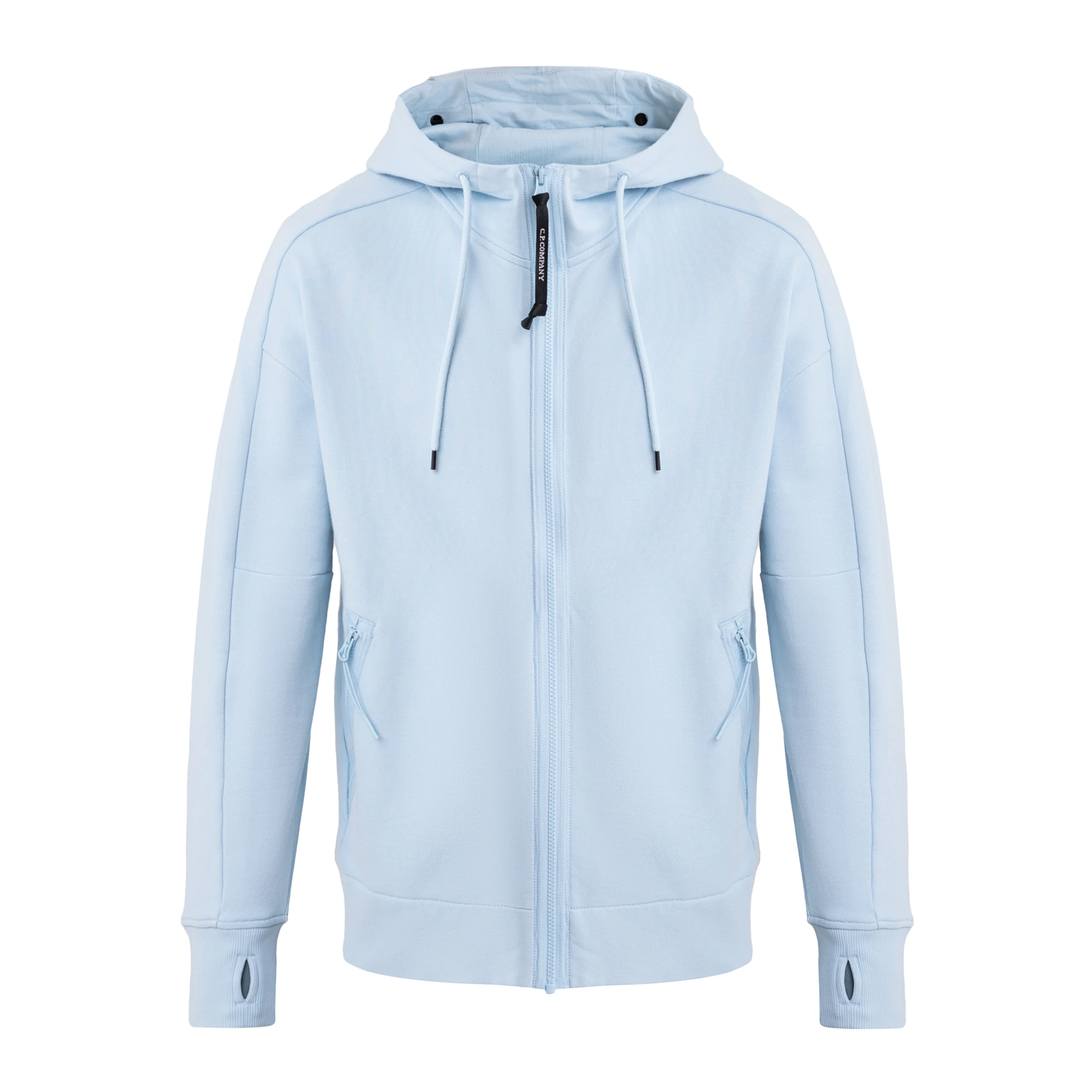 Толстовка CP Company, цвет: голубой – купить в интернет-магазине