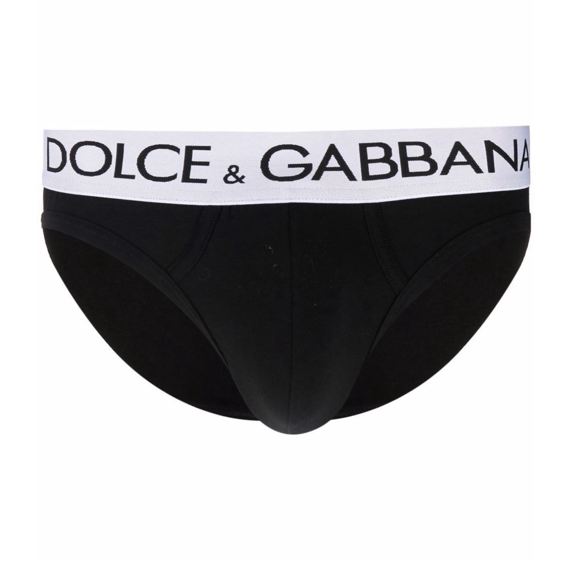 Трусы брифы Dolce&Gabbana, цвет: черный – купить в интернет