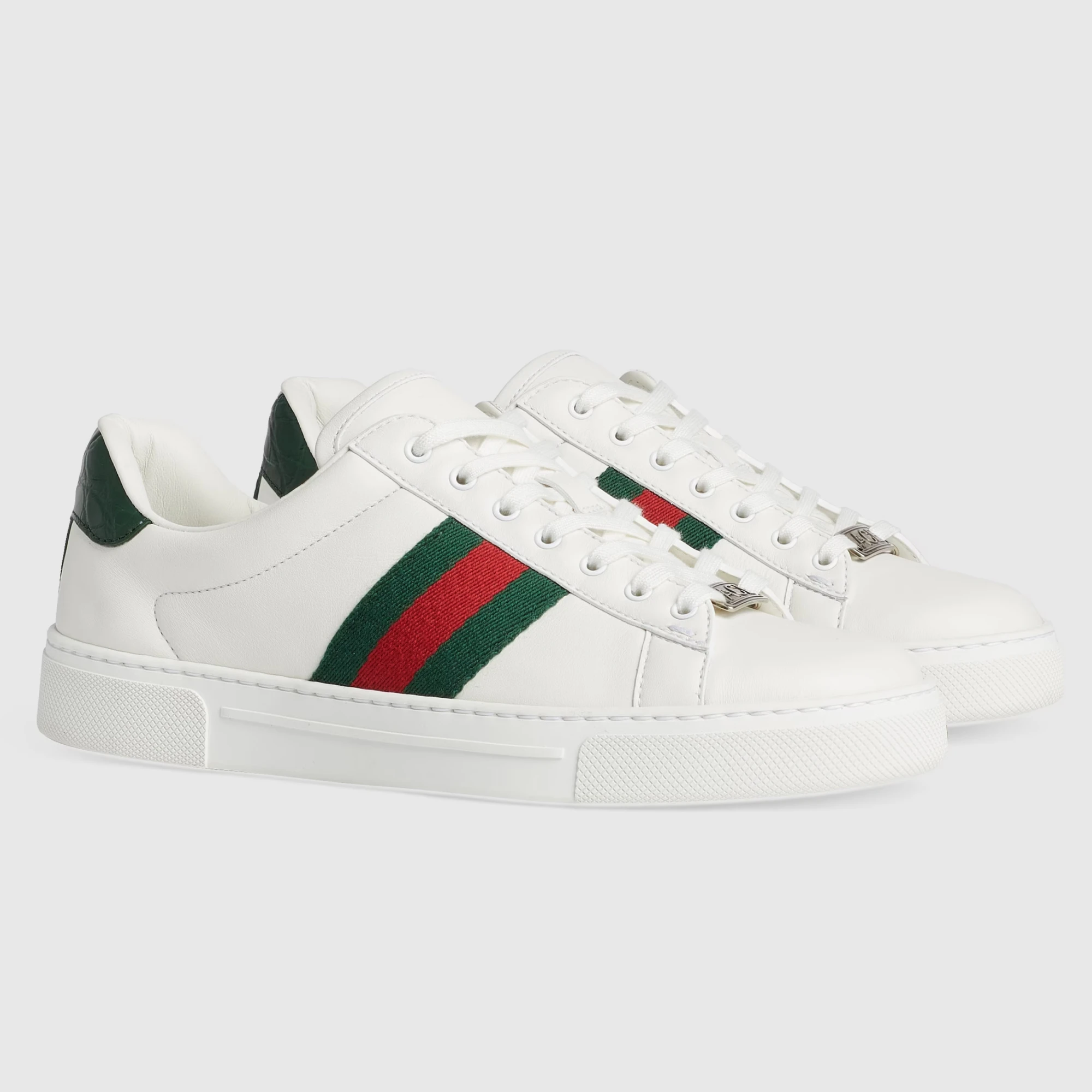 Кроссовки Ace Gucci, цвет: белый – купить в интернет-магазине