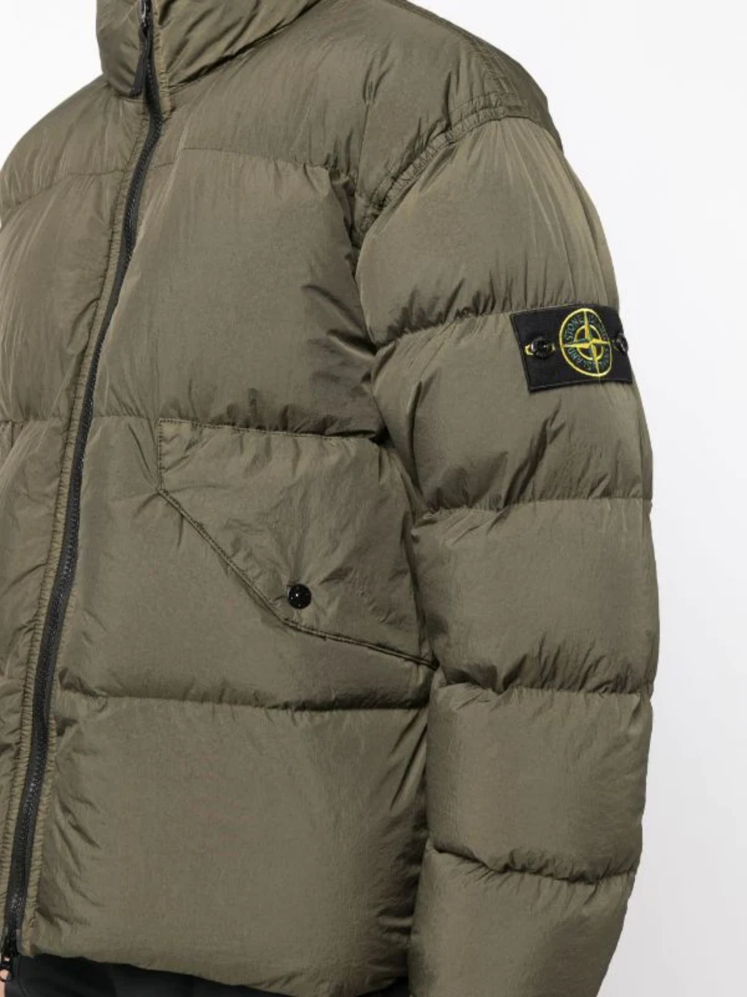 Куртка Stone Island, цвет: хаки – купить в интернет-магазине