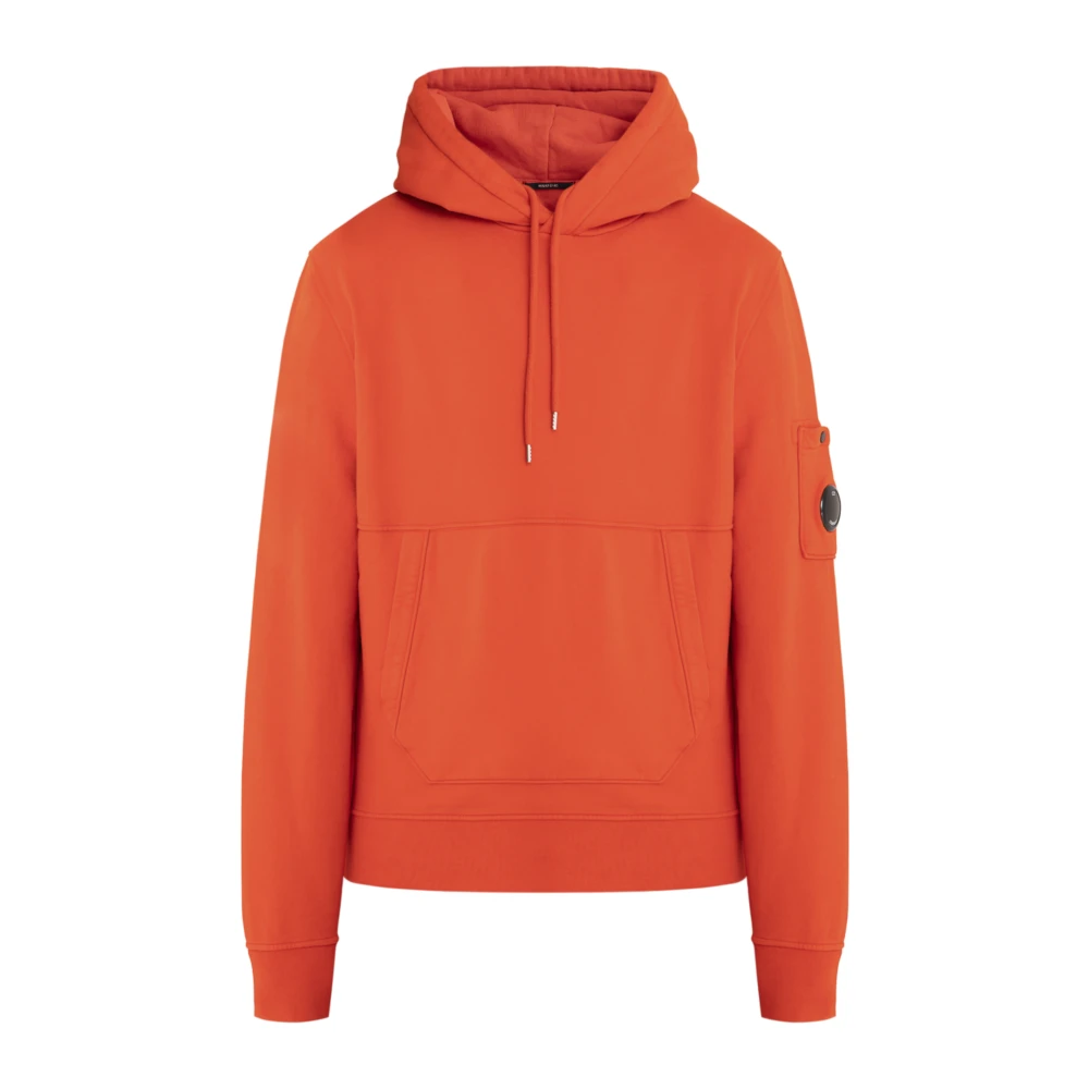 Cp company orange hoodie hotsell