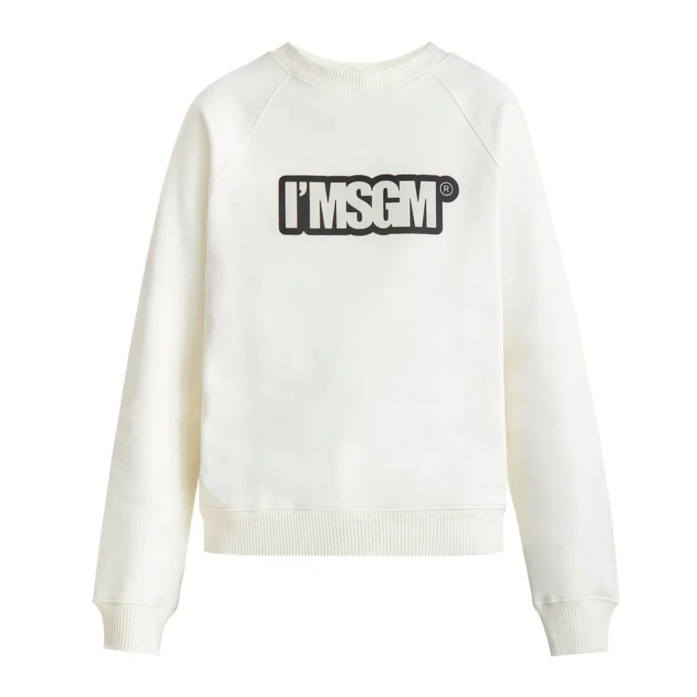 Msgm logo sweatshirt deals