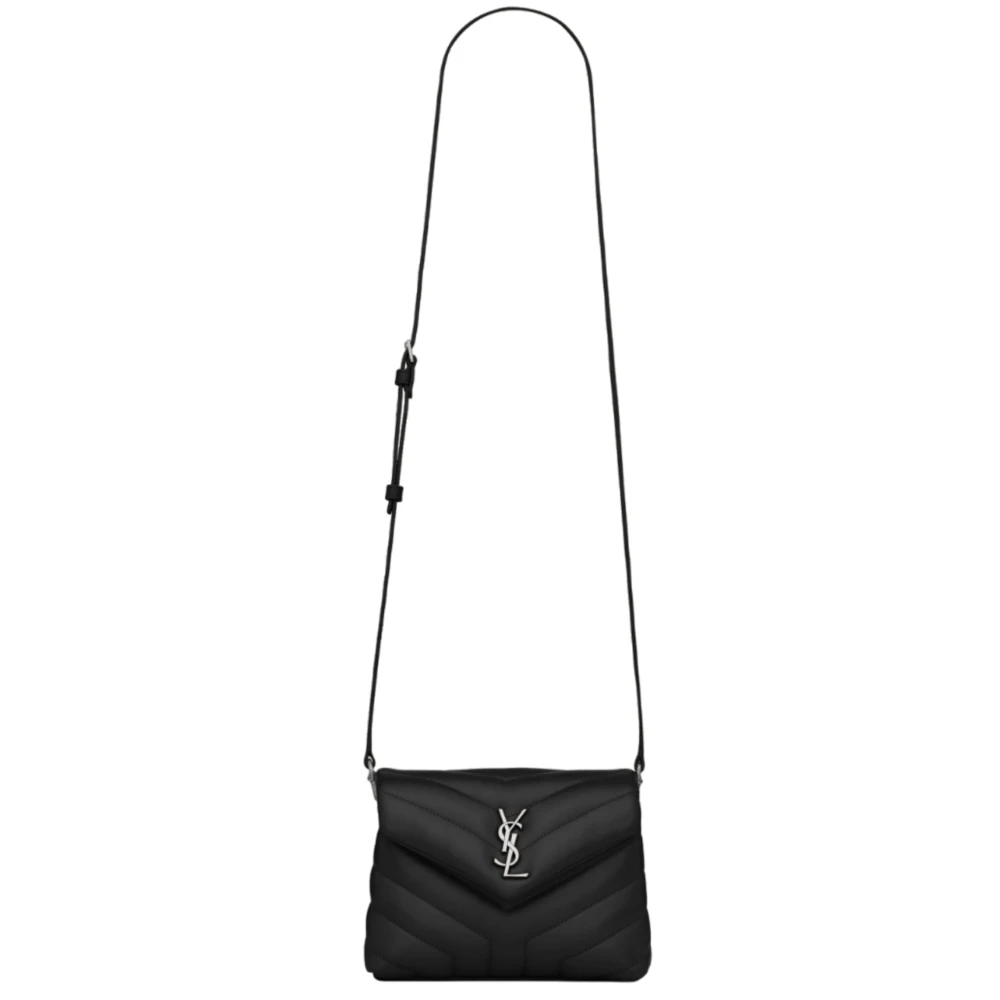 Ysl black sale loulou bag