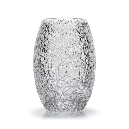 Купить Ваза для цветов «Зима» низкая от AVDEEV CRYSTAL