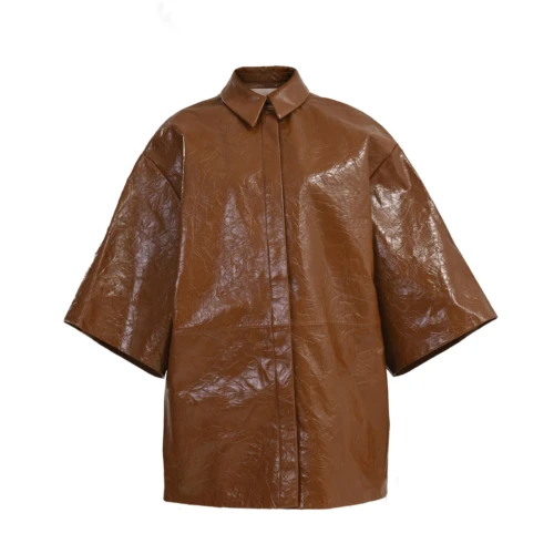 Купить рубашка кожаная от Calcaterra