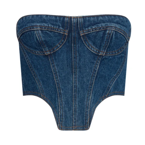 Купить топ джинсовый от David Koma