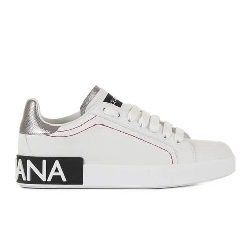 Купить Кожаные кеды Portofino от Dolce&Gabbana