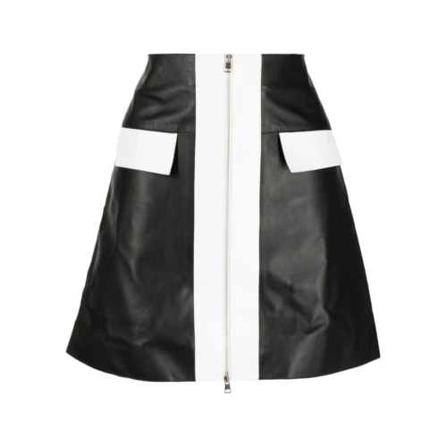 Купить юбка кожаная от Elie Saab