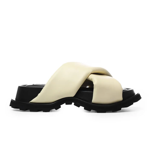 Купить Кожаные шлепанцы от Jil Sander