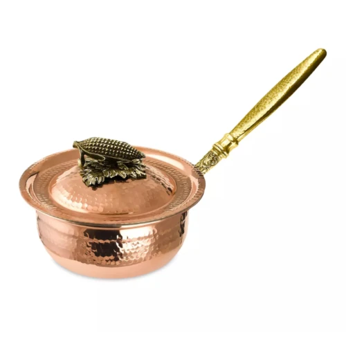 Купить Сотейник медный «Кукуруза» от Кольчугинский мельхиор