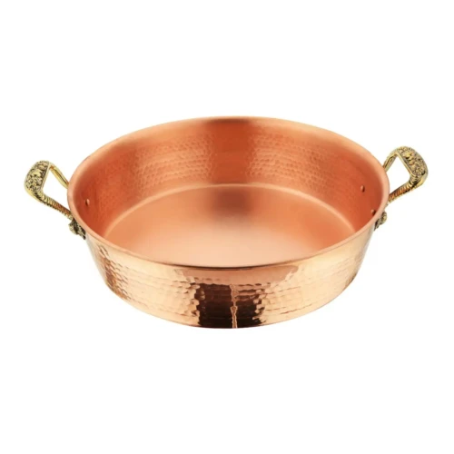 Купить Таз медный кованый «Ягоды» 4,5л от Кольчугинский мельхиор