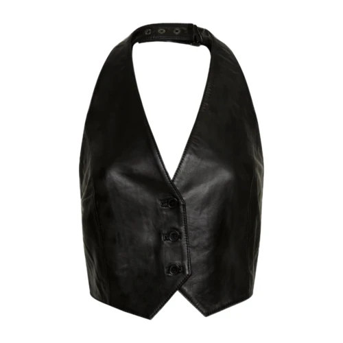 Купить топ кожаный от Ksubi