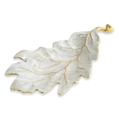 Купить Чаша-лист "Зимние листья", красный дуб от Michael Aram