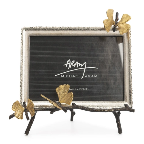 Купить Фоторамка «Бабочки гинкго», 13х18 см от Michael Aram