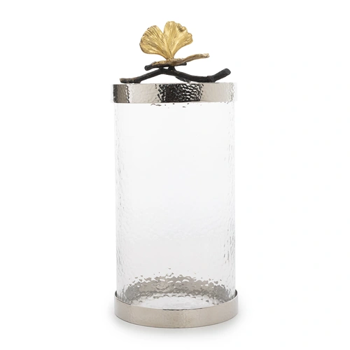 Купить Банка для сыпучих продуктов «Бабочки гинкго», 29 см от Michael Aram