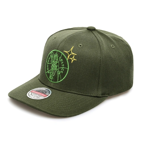 Купить Бейсболка Boston Celtics от MITCHELL&NESS
