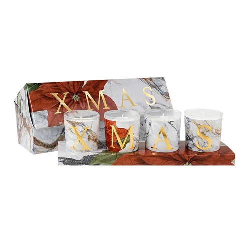 Купить Комплект миниатюр свечей «XMAS 2023», 4*200 от PERNICI