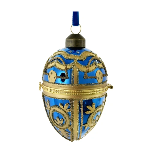 Купить Яйцо с золотой росписью бусинами, 11 см от Shishi