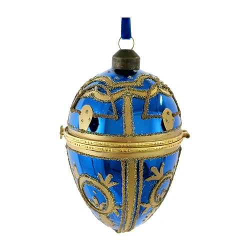 Купить Яйцо с золотой росписью и бусинами, 14 см от Shishi